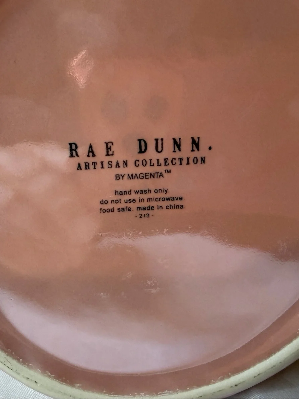 Rae Dunn Pink Iridescent Merry & Bright Canister Cookie Jar Christmas Decor